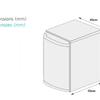 Minibar Compacto Silencioso Puerta Inox S20 PERSEO